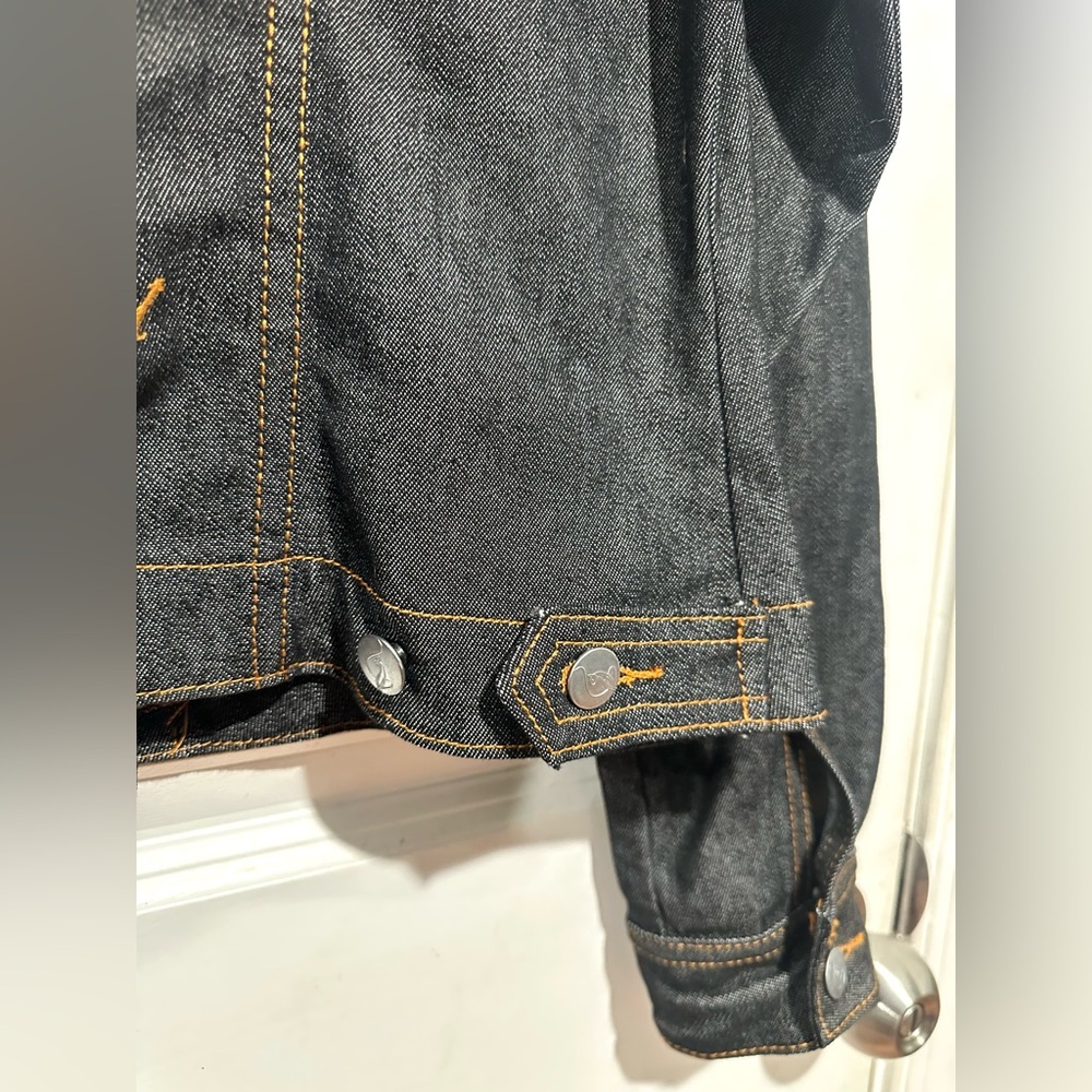 The Baby Phat Jean Y2K Dark Denim Jacket - Picture 4 of 8